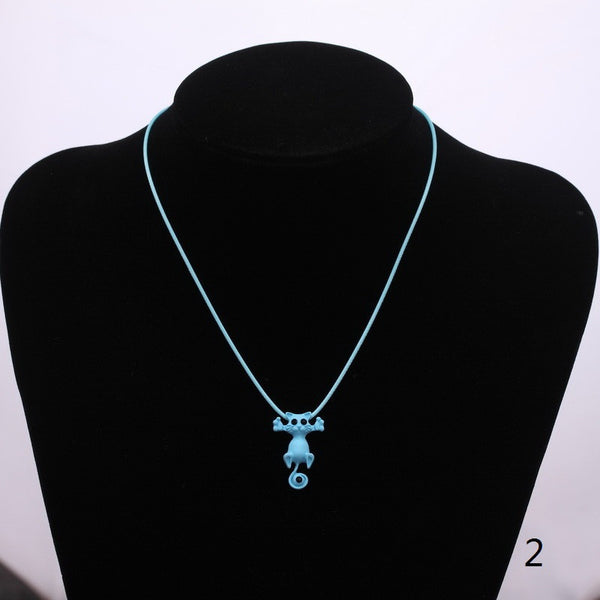 2016 New Multiple Color Fashion Hot Cute Cat Necklace