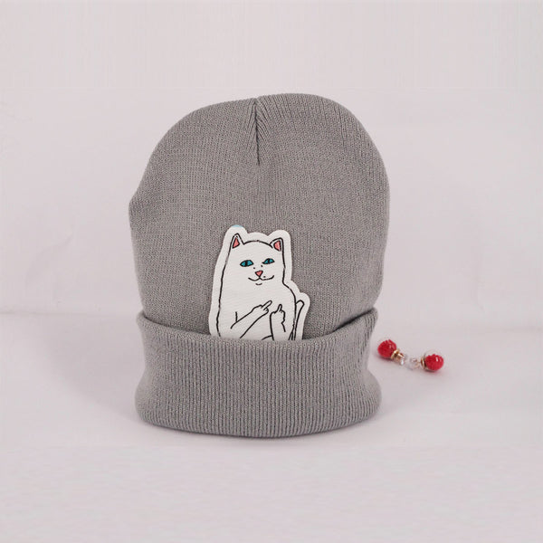 Beanie New Style Cat Wool Knit Hat Hip Hop