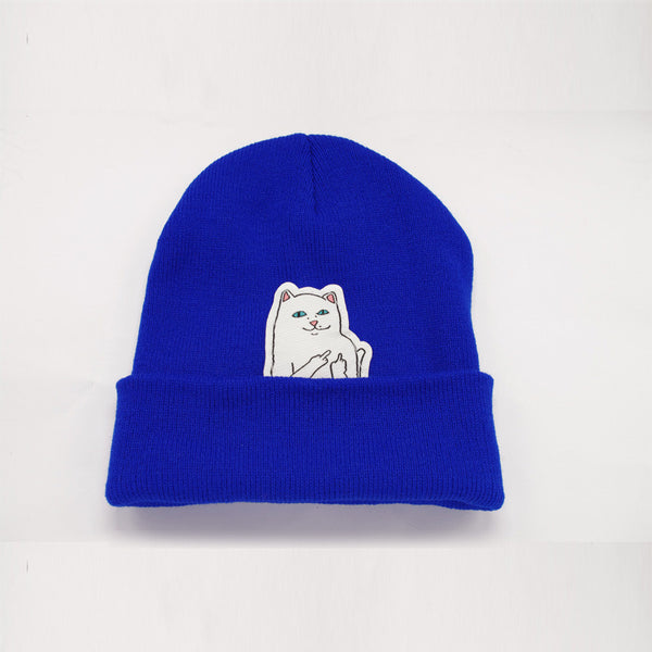 Beanie New Style Cat Wool Knit Hat Hip Hop