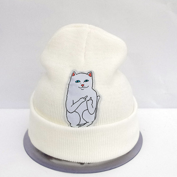 Beanie New Style Cat Wool Knit Hat Hip Hop