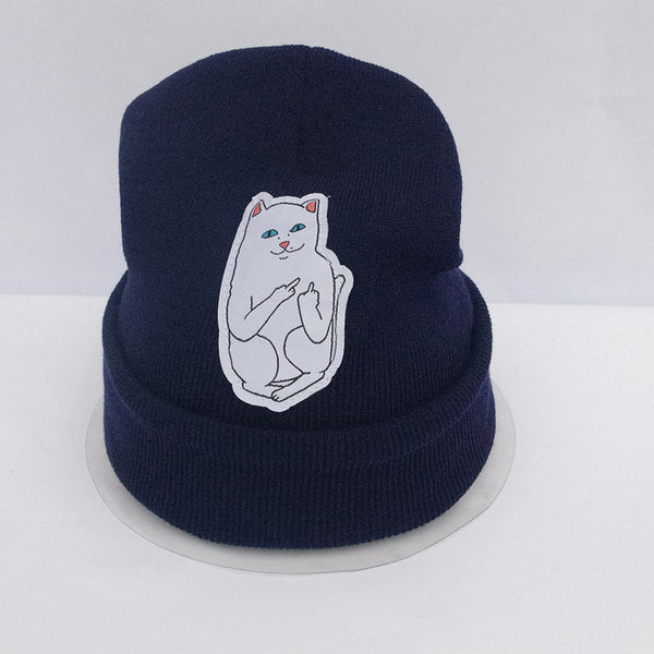 Beanie New Style Cat Wool Knit Hat Hip Hop