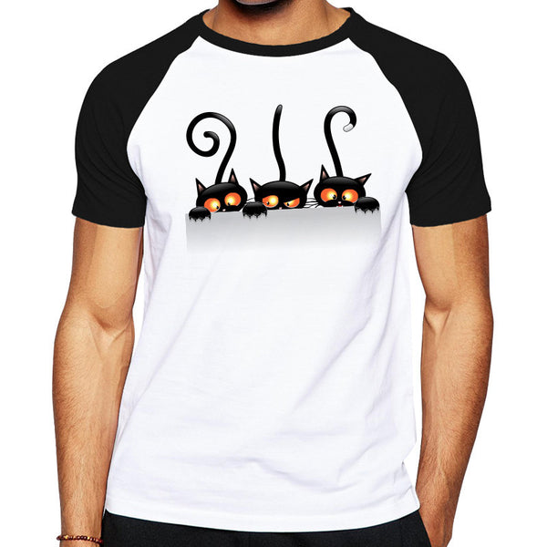 Fitness Crossfit T-Shirt 3 Black Cat Originality T Shirt